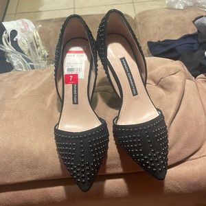 Studied French connection, high heels